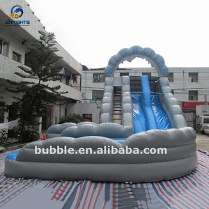 Hoang Dã rapids trượt chống cháy chất lượng cao Inflatable trượt nước cho công viên giải trí - Product Image 4