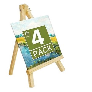 Chevalet en bois pour peinture sur table, support polyvalent triangulaire pour étudiants en art, tableau d'affichage pour croquis à l'huile - Product Image 2