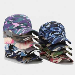 Casquette de baseball camouflage été 2024 pour femme, visière de protection solaire décontractée pour activités de plein air - Product Image 1