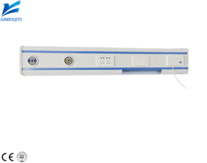 Unité de fixation murale pour équipement de gaz médical sur lit d'hôpital avec sorties d'air, d'oxygène et de vide pour les lits de soins intensifs - Product Image 6