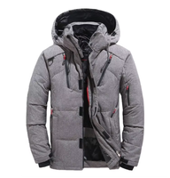 Veste matelassée à capuche pour homme, longue, décontractée, isolante thermiquement, pour l'hiver, idéale pour les sports de plein air, chaude et tendance, en promotion
