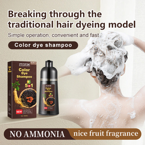 Ztazaki Permanent En Gros Ginseng Cheveux <span class=keywords><strong>Couleur</strong></span> Shampooing 500ml Ppd Gratuit <span class=keywords><strong>Magique</strong></span> Rapide Cheveux <span class=keywords><strong>Couleur</strong></span> Teinture Marque Privée Oem Odm - Product Image 4