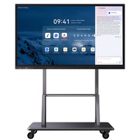 Meistverkauftes 75 Zoll 4K UHD Interaktives Flachbildschirm-Smartboard für Schulunterricht Interaktives Whiteboard