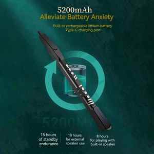 Nouveau saxophone électronique alto ténor, instrument à vent numérique, flûte, clarinette, 108 sons - Product Image 3