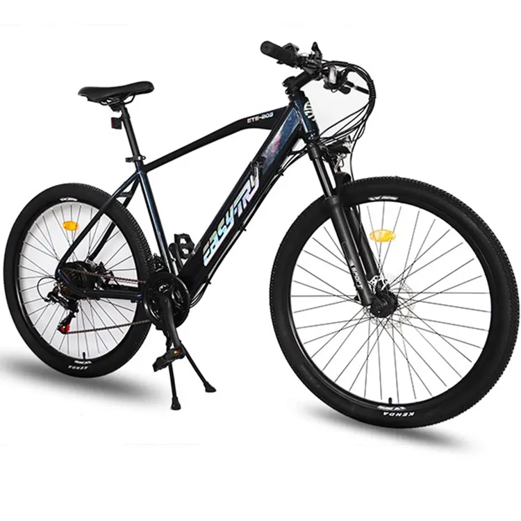 27.5 Elektro fahrrad aus Aluminium legierung 21-Gang-Scheibenbremse Hybrid-E-Bike Lithium-Batterie Elektrisches Mountainbike