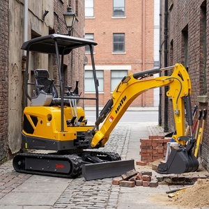 Mini-excavatrice sur chenilles de 1,8 tonne, très vendue, dotée d'un moteur, d'une pompe, d'une boîte de vitesses, d'un système entièrement hydraulique, de performances stables et d'un équipement complet - Product Image 6