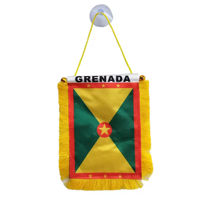 علم بليز ، أعلام صغيرة لسيارة صغيرة ، لافتات معلقة ، زينة مع كوب شفط ، لافتة قلبة ذهبية - Product Image 6