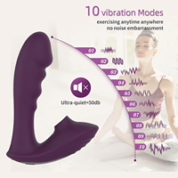 Jouets sexuels, vibrateur pour femmes, stimulateur clitoridien et du point G, succion, 10 modes de vibration, étanche, rechargeable, sex toys