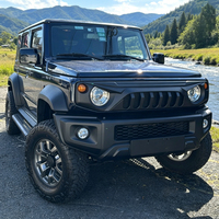 Calandre avant Off-Road Angry Face pour Suzuki Jimny JB64 JB74 2018-2025 |   Grille en maille ABS pour Jimny 3/5 portes, accessoires de modification
