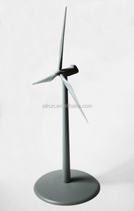 Mini-éolienne ALLRUN en ABS et aluminium, également connue sous le nom de MINI SOLAR WINDMILL, produit solaire pour cadeaux - Product Image 2