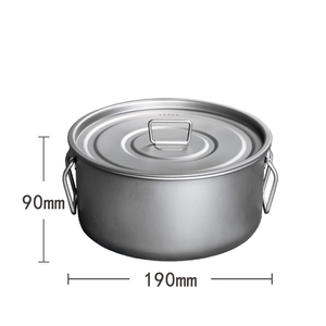 Juego de Cocina para Acampar al Aire Libre, Olla para Hervir, Sartén Pequeña y Grande, Portátil, Ligero, para 2-3 Personas, de Aluminio, para Cocina de <span class=keywords><strong>Gas</strong></span> e Inducción - Product Image 3
