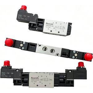 Válvula Solenoide Neumática Rexroth de 5/2 Vías, 24VDC G1 8, Válvula de Control de Aire Industrial - Product Image 5