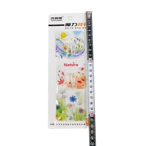 Pack of 3 absorbent adhesive <b>hooks</b>, suitable for street vendors, supermarkets, wholesale, transparent <b>hooks</b>, kitchen door - Product Image 5