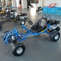 FRANFUN Go-kart à essence pour adultes 270CC, refroidi par air, performance de course, buggy des dunes