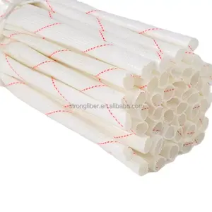 2715 PVC Nhiệt Độ Cao Điện Ống Cách Nhiệt Bện Sleeving Sợi Thủy Tinh Tay Áo Cho Động Cơ Quanh Co