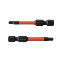 1/4. 16 Cm Shank Hex Torx Obeng Listrik Bit