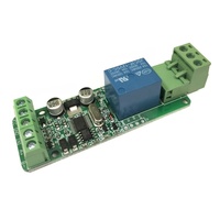 Modbus-Rtu 1 Channel Optocoupler isolasi 12V Relay modul Switch Modbus RTU Relay Output Switch RS485/TTL komunikasi