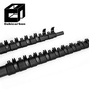 Perche télescopique en fibre de carbone OEM 8 12 24 35 45 60 80 pieds pour nettoyage de fenêtres/panneaux solaires - Product Image 5