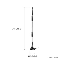 Antenne Externe Magnétique Multibande à Gain Élevé avec Connecteur SMA pour Communication Sans Fil, Borne de Recharge, Routeur ATM, Antenne 5G LTE