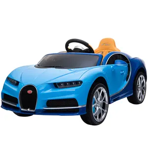 New Item Cool 2.4G R/C Electric Rechargeable Children Ride on Car Licensed BUGATTI CHIRON HL318
