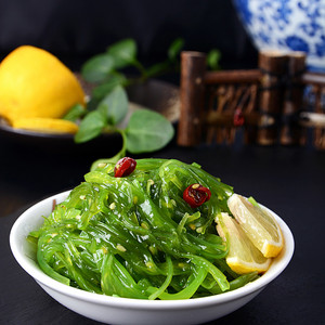 طحالب الواكامي العضوية المجففة معتمدة كوشر مع توابل طازجة مجمدة ومحفوظة بالزيت معبأة في كيس - Product Image 5