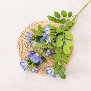 Elegante Flor de Rododendro Artificial de una Sola Rama para Exhibiciones en Tiendas, Arreglos para Exteriores, Decoración de Mesitas de Noche en B&B; Moderna y Ideal para Instagram - Product Image 5