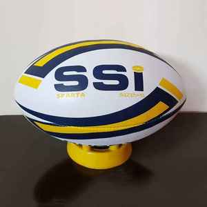 Balón de Rugby de Grado Profesional, Construcción Robusta, Diseño de Alta Calidad, Ideal para Juegos Competitivos, Sesiones de Entrenamiento y Entrenamiento - Product Image 6