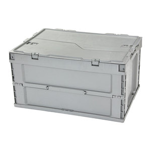 Plastic Collapsible Folding Industrial Wholesale Storage Crate Boxes