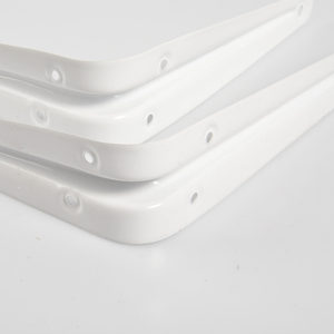 Heavy Duty <strong>White</strong> Iron Metal Shelf Support <strong>Brackets</strong> - Product Image 3