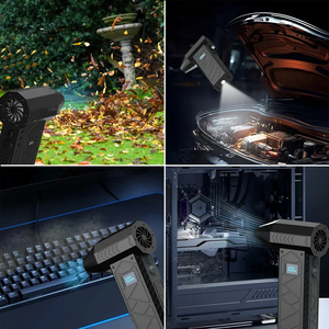 Multifunctional Mini Turbo Jet Fan 180000PRM Adjustable <b>Wind</b> Speed Turbo Violent <b>Blower</b> Rechargeable with Worklight Car Cleaning - Product Image 4