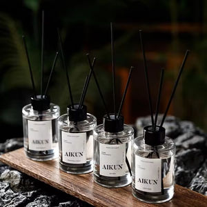 Difusor de Aroma de Vidrio de Lujo Aikun, Diseño Redondo, Perfume para el Hogar, Regalos de Boda, con Aroma Fresco - Product Image 1