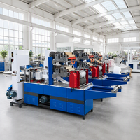 Machine automatique à serviettes avec fonctions de gaufrage, d'impression et de pliage, utilisée pour les lignes de production de papier toilette