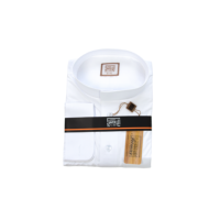 Nouvelle Tunique Saoudienne Blanche Style 2026 pour Hommes, Robe Arabe Musulmane à Col Chemise, Manches Longues, Jubba, Vêtement Islamique, Qamis pour Ramadan et Aïd