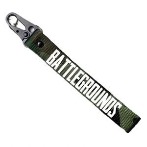 Porte-clés en tissu tissé avec logo personnalisé, brodé, en métal, pour avion de chasse, moto, mousqueton de marque, moto, vol, jet - Product Image 1