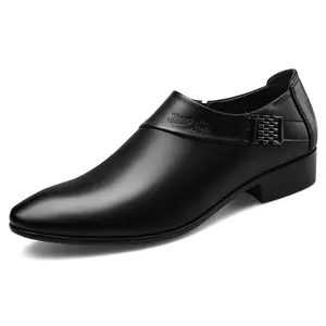 2024 Big size Mens Wedding Shoes Leather Elegant Business Man Dress leader Shoes for Men