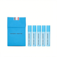 Logotipo personalizado Perfume Vial Caja de papel Cigarrillo Perfume Discovery Set 5 ml Cigarrillo Perfume Caja de embalaje para fragancia