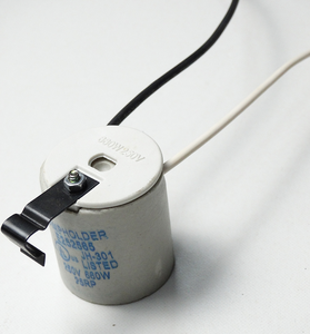 Bán Buôn E27 E26 Sứ Giữ Đèn Gốm Đèn Ổ Cắm Phụ Kiện Ánh Sáng - Product Image 5