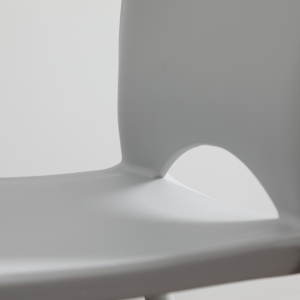 Wholesale Factory Heavy Duty Monoblock Stackable Outdoor Modern <strong>Dining</strong> Restaurant <strong>White</strong> Pp Polypropylene PP Plastic <strong>Chair</strong> - Product Image 6