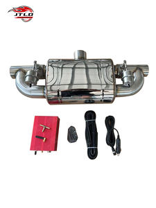 Groothandel 201ss 2.5Inch 2.75Inch 3 Inch Uitlaat Demper Met Enkele Inlaat En Dubbele Uitlaat Ventiel Uitsparing Afstandsbediening - Product Image 6