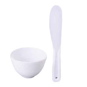 <b>Silicone</b> Facial Mask Bowl Set (Two Pieces) - DIY Facial Mask Application <b>Tool</b> for Beauty Salons and Facial Spas - Product Image 5