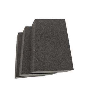 Esponja Abrasiva <span class=keywords><strong>de</strong></span> Espuma para Lijar, Bloque <span class=keywords><strong>de</strong></span> Papel <span class=keywords><strong>de</strong></span> <span class=keywords><strong>Lija</strong></span> Cuadrado para Pulir, Soporte Personalizado OEM ODM - Product Image 1