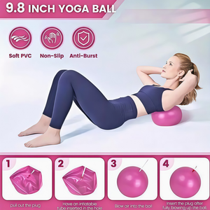 CZFIT Home Exercise Starter Kit Portable Pilates bar <b>Workout</b> Chart Multifunctional Pilates Bar Kit with Resistance <b>Bands</b> Easy - Product Image 4