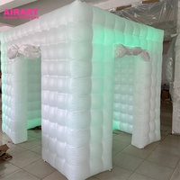 Décoration d'événements publicitaires, éclairage LED, photomaton gonflable