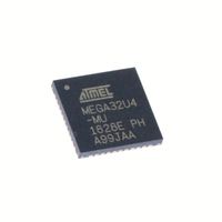 Nouveaux microcontrôleurs 8 bits originaux 16 MHz 26 I/O 2,7 V à 5,5 V QFN-44 ATMEGA32U4-MUR MCU IC ATMEGA32U4-MU