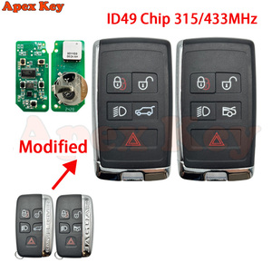 Clé télécommande de proximité pour voiture, 49 puces, 315/433MHz, pour Land Rover Range Rover Sport Evoque Freelander Jaguar Discovery 4, KOBJTF10A - Product Image 1