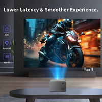 Vente en gros en usine projecteur intelligent Android WIFI Home cinéma 4K projecteurs Full Hd Mini projecteur de jeu vidéo extérieur portable