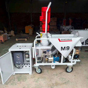 Machine à plâtrer chinoise pour murs intérieurs, machine à projeter le ciment et le mortier pour projets de plâtrage de maisons - <span class=keywords><strong>prix</strong></span> de la machine à plâtrer - Product Image 2