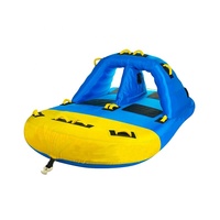 Tube gonflable de remorquage de qualité supérieure en nylon intégral pour 1, 2, 3 ou 4 personnes, idéal pour les sports nautiques