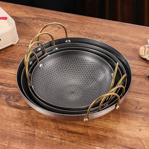 หม้อปรุงอาหารในครัวหม้อต้มก๋วยเตี๋ยวสแตนเลสอุปกรณ์ครัวเครื่องครัวหม้ออาหารทะเล - Product Image 4