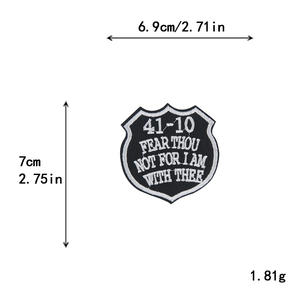 Maßgefertigte Schwarz-Weiße Entchen-Stickerei-Aufnäher, Mond-<span class=keywords><strong>Tarot</strong></span>-Buch, Benutzerdefinierte Größe, Logo, Hut, Jacke, Stickerei-Patches - Product Image 5